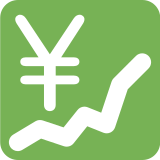 Chart Increasing with Yen - Twemoji