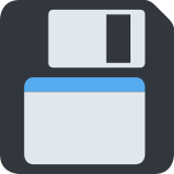 Floppy Disk - Twemoji