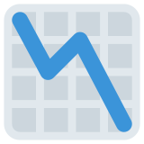 Chart Decreasing - Twemoji