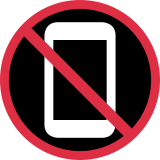 No Mobile Phones - Twemoji