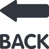 Back Arrow - Twemoji