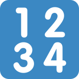 Input Numbers - Twemoji