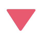 Red Triangle Pointed Down - Twemoji