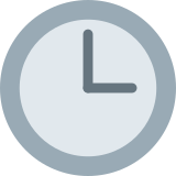 Clock Face Three O’Clock - Twemoji