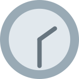 Clock Face Three-Thirty - Twemoji