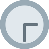 Clock Face Three-Thirty - Twemoji