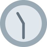 Clock Face Eleven-Thirty - Twemoji