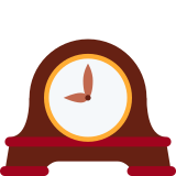 Mantelpiece Clock - Twemoji