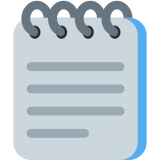 Spiral Notepad - Twemoji