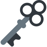 Old Key - Twemoji