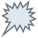 Right Anger Bubble - Twemoji