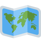 World Map - Twemoji
