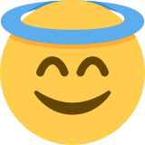 Smiling Face with Halo - Twemoji