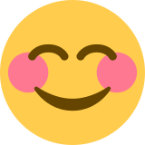 Smiling Face with Smiling Eyes - Twemoji