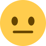 Neutral Face - Twemoji