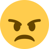Angry Face - Twemoji