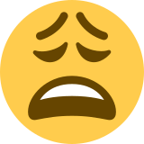 Weary Face - Twemoji