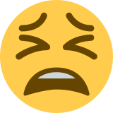 Tired Face - Twemoji