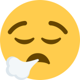 Face Exhaling - Twemoji
