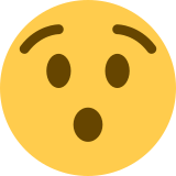 Hushed Face - Twemoji