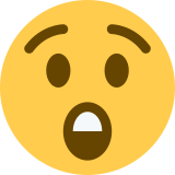 Astonished Face - Twemoji