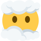 Face in Clouds - Twemoji