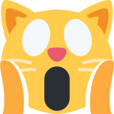 Weary Cat Face - Twemoji