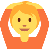 Person Gesturing OK - Twemoji
