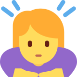 Woman Bowing - Twemoji