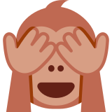 See-No-Evil Monkey - Twemoji
