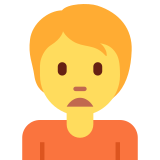 Person Frowning - Twemoji