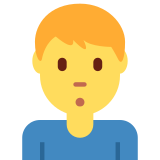 Man Pouting - Twemoji