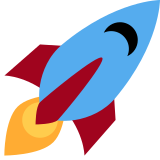 Rocket - Twemoji