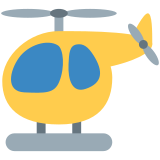 Helicopter - Twemoji