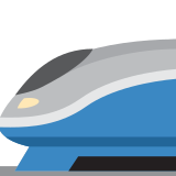 High-Speed Train - Twemoji