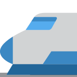 High-Speed Train - Twemoji