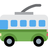 Trolleybus - Twemoji