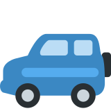 Sport Utility Vehicle - Twemoji
