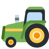Tractor - Twemoji