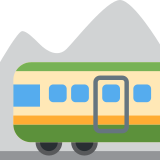 Mountain Railway - Twemoji