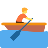 Person Rowing Boat - Twemoji