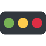Horizontal Traffic Light - Twemoji