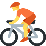 Person Biking - Twemoji