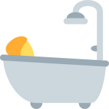 Person Taking Bath - Twemoji