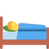 Person in Bed - Twemoji