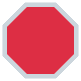 Stop Sign - Twemoji