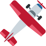 Small Airplane - Twemoji