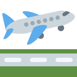 Airplane Departure - Twemoji