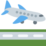 Airplane Arrival - Twemoji