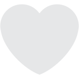 White Heart - Twemoji